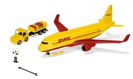 SIKU Super - DHL teherszállító repülőgép kiegészítőkkel