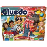 HASBRO Gra Cluedo Junior Plus 2w1 F6419