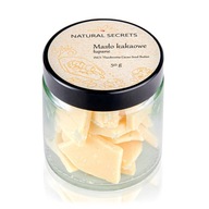 Natural Secrets Kakaové maslo, lúpané 50 g