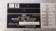 Radio JVC KD-G322