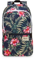 Školský batoh pre dievčatko mládežnícke kvety pohodlný batoh ZAGATTO