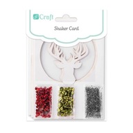 Shaker Card Renifer DP Craft