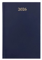 NAPTÁR NAPI HATÁRIDŐNAPLÓ A5 2026 SÖTÉTKÉK ARTSEZON