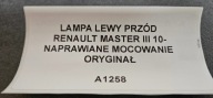 light left front RENAULT MASTER III 10- original