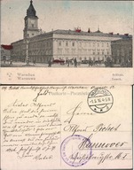 Warszawa Zamek Królewski 1916r.