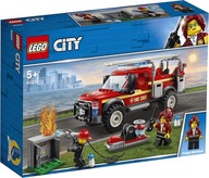 LEGO CITY 60231 Terenówka Komendantki Straży Pożarnej Wóz Strażacki Strażak