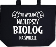 NAJLEPSZY BIOLOG torba zakupy prezent