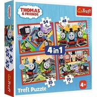 PUZZLE 4W1 ODJAZDOWY TOMEK TREFL, TREFL