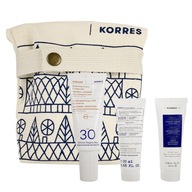 KORRES YOGHURT JOGURT SPF30 2 KREMY + ŻEL DO MYCIA ZESTAW