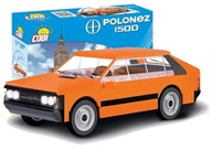 COBI model FSO POLONEZ 1500 pomarańczowy klocki 24532 skala 1:35