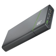 GREEN CELL POWER BANK 26800mAh 128W PD USB-C QC POWER DELIVERY QUICK CHARGE