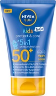 NIVEA SUN Kids POCKET SIZE Balsam ochronny na słońce dla dzieci SPF50+ 50ml