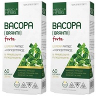 Medica Herbs Bacopa (Brahmi) Forte 120 kapsúl 50% Bakozidov Pamäť