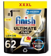 Finish Ultimate Plus Kapsule do umývačky 62 lemon