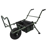 Eurocatch XXL Barrow + Full Pu kolieskový vozík s taškou Transportný vozík