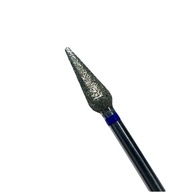 DIVNA Diamantová fréza Kužeľ Kvapka na kutikuly (127) modrá 4,2 mm