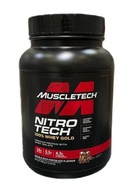 MuscleTech Proteínový kondicionér Izolát Nitro-Tech 100% Whey Gold Double Rich Ch