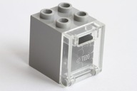 Lego skrzynka szafka 4345 jasnoszary/ przezr.