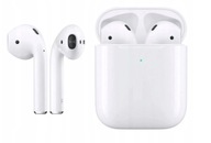 Słuchawki bezprzewodowe douszne Apple AirPods z etui ładującym 2 generacja