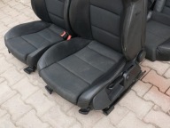 Sitz Sitze links rechts Sitz schwarze Halbleder S-LINE AUDI A6 C6 AVANT 04