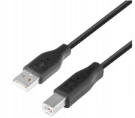 Kabel Lanberg USB A - B 1,8m czarny