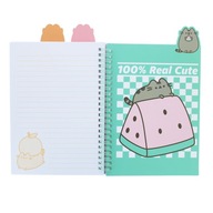 6001/0018 PUSHEEN FRUITS notes z ozdobnymi znacznikami PAMIĘTNIK A5 kolory