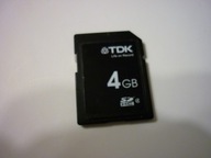 Karta pamięci SDHC TDK 4 GB klasa 4