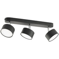 LAMPA SUFITOWA CLARK LISTWA CZARNA X3 TK LIGHTING