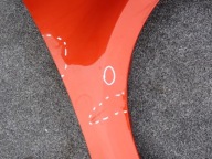 TOYOTA YARIS IV fender right front front