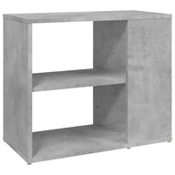 vidaXL Bočná skrinka, sivý betón, 60x30x50 cm, drevotrieska