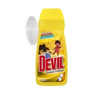 DR DEVIL żel do WC 3w1 Lemon Fresh 400ml + koszyk