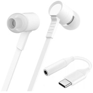 Słuchawki na USB-C do Samsung Galaxy S20 S21 S22 S23 S24 + adapter DAC