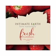Lubrykant (saszetka) - Intimate Earth Natural Flavors Fresh Strawberries 3