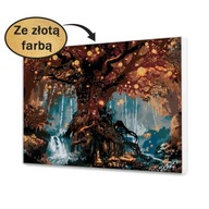 Obraz Magiczne Drzewo Zestaw do Malowania 80x100