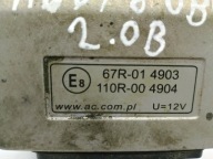 control unit gas LPG AUDI 80 B4 2.0B 110R004904