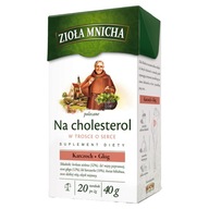 HERBAATA ZIOŁA MNICHA na cholesterol BIG ACTIVE ziołowa 20 TOREBEK