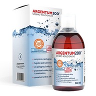 SREBRO KOLOIDALNE 100 PPM Tonik Łagodzący Argentum200 AURA HERBALS 500ml