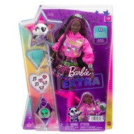 LALKA BARBIE EXTRA 19 v pop punkovom oblečení + PANDA