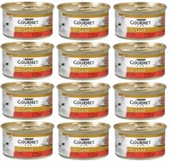 Purina Gourmet Gold mus wołowina 12x85g