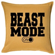 BEAST MODE poduszka 50x50 prezent