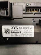 Audi A6 C7 4G COMANDI CLIMA 4G0820043CE