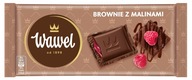 Czekolada nadziewana Brownie z malinami Wawel 100g