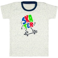 T-SHIRT koszulka SKATER 98 bawełniana letnia Mrofi
