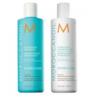 MOROCCANOIL ZESTAW HYDRATION NAWILŻENIE WŁOSÓW SZAMPON + ODŻYWKA 250 ML