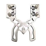 Proca Bow Head Front Bow Gate Metalowa głowica procy do łuku DIY