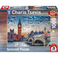 SCHMIDT, PUZZLE LONDON Big Ben ANglia Veľká Británia