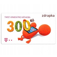 Czeskie doładowanie T-Mobile 300CZK