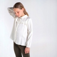 kremowa bluzka & koszula 7137 MAYORAL 157 cm