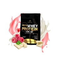 Whey Protein 100% WPC80 2KG biela čokoláda-malina PF Nutrition