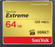 SanDisk CF 64GB Extreme 120/85